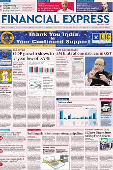 Financial Express Mumbai - September 1st 2017