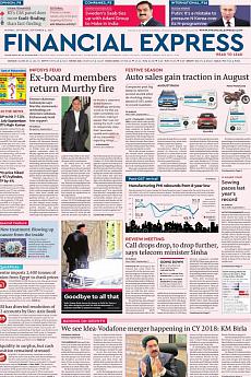 Financial Express Mumbai - September 2nd 2017