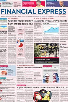 Financial Express Mumbai - September 16th 2017