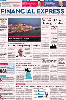 Financial Express Mumbai - October 19th 2017