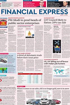 Financial Express Mumbai - October 20th 2017