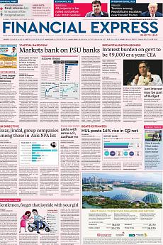 Financial Express Mumbai - October 26th 2017