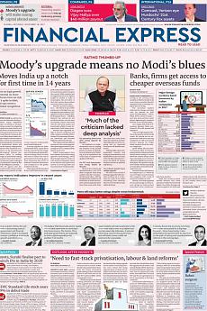 Financial Express Mumbai - November 18th 2017