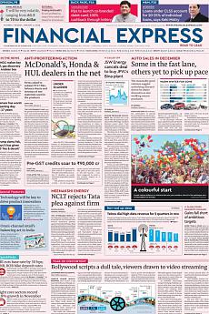 Financial Express Mumbai - January 2nd 2018