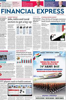 Financial Express Mumbai - January 15th 2018