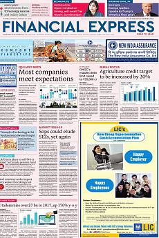 Financial Express Mumbai - January 22nd 2018