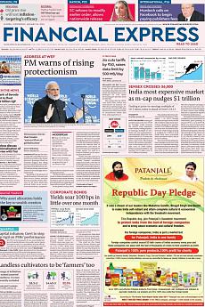 Financial Express Mumbai - January 24th 2018