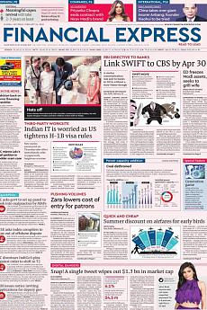 Financial Express Mumbai - February 24th 2018