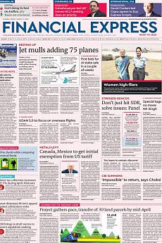 Financial Express Mumbai - March 9th 2018