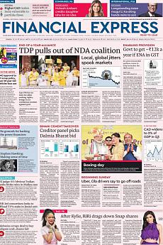 Financial Express Mumbai - March 17th 2018