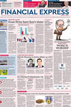 Financial Express Mumbai - March 23rd 2018