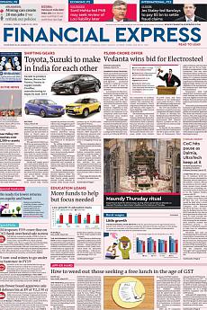 Financial Express Mumbai - March 30th 2018