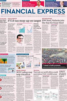 Financial Express Mumbai - April 3rd 2018