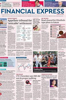 Financial Express Mumbai - April 4th 2018